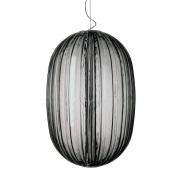 Foscarini - Plass Medium Hanglamp Grijs 3,2m