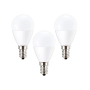 - 3-pack Lichtbron LED 4,9W (470lm) 2700K E14 - Attralux