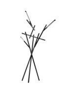 Foscarini - Tuareg VloerLamp Zwart Chroom