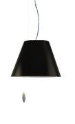 Luceplan - Costanzina Hanglamp Liquorice Black