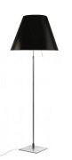 Luceplan - Costanza VloerLamp Alu/Liquorice Black