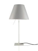 Luceplan - Costanza Tafellamp met Dimmer Alu/Mistic White