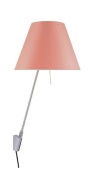 Luceplan - Costanzina Wandlamp Alu/Edgy Pink