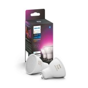 Philips Hue -  White & Color 6W Bluetooth GU10 Lichtbron 2 stk.