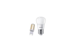 - Lichtbronnen LED Kit 1x E27 (470lm) & 1x G9 (330lm)