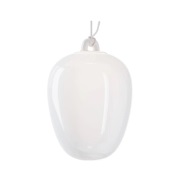 Lodes - Oblò Hanglamp Medium 2700K Silk Wit/Wit