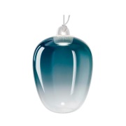 Lodes - Oblò Hanglamp Medium 3000K Azure Staal/Wit