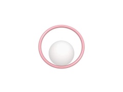 Swedish Ninja - Hula Hoop Wandlamp Bubblegum Pink