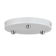 Halo Design - Roset voor 3 Lampen Ø22 Wit