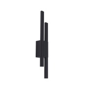 Lindby - Sakari 2 LED Buiten Wandlamp Zwart