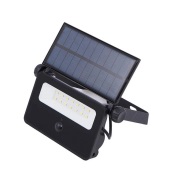 Lindby - Rikard LED Zonnecel Wandlamp Zwart