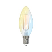 - Gloeilamp 4,2W Smart LED C35 ZigBee/Tuya/Philips Hue Helder E14 - Lu...