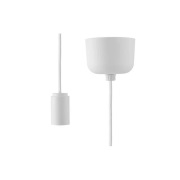 Normann Copenhagen - Ophangset w/Lampfitting 2,5 m White
