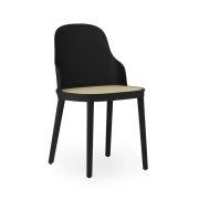 Normann Copenhagen - Allez Szék Molded Wicker/PP Black