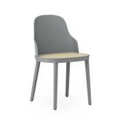 Normann Copenhagen - Allez Szék Molded Wicker/PP Grey