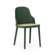 Normann Copenhagen - Allez Szék Molded Wicker/PP Park Green