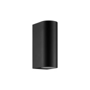 Nordlux - Dion Double Buiten Wandlamp IP44 Zwart