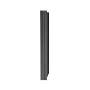 Lucande - Melira LED Buiten Wandlamp 60cm Antraciet