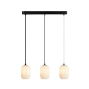 Markslöjd - Cava Straight 3 Hanglamp Black/White