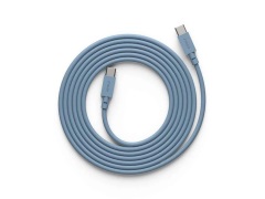 AVOLT - Cable 1 USB-C to USB-C 2m Shark Blue