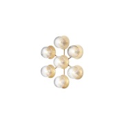 Nuura Aps - Liila Star Wand-/Plafondlamp Nordic Gold/Optic Clear Nuura