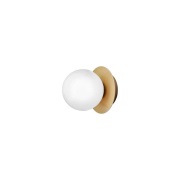 Nuura Aps - Liila 1 Wand-/Plafondlamp IP44 Small Nordic Gold/Opal Nuur...