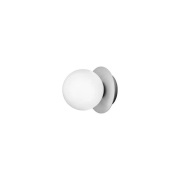 Nuura Aps - Liila 1 Wand-/Plafondlamp IP44 Small Light Silver/Opal Nuu...