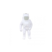 SELETTI - Cosmic Flashing Starman Portable Taffellamp White
