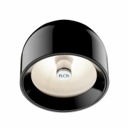 FLOS - Wan Plafondlamp/Wandlamp Zwart