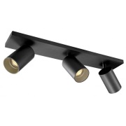 ANTIDARK - SpotOn3 Plafondlamp Zwart