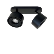 ANTIDARK - Easy Braccio W2100 LED Plafondlamp 2700K Black