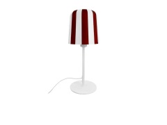 Dyberg Larsen - Gry Tafellamp Dark Rood/Wit DybergLarsen