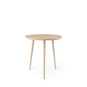 MATER - Accent Cafe Table Matt Lacq Oak Ø70