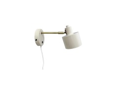 Dyberg Larsen - Ocean Wandlamp Beige/Brass DybergLarsen