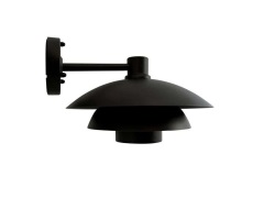 Dyberg Larsen - Morph Buiten Wandlamp Ø30 Zwart DybergLarsen