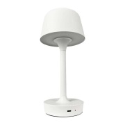 Dyberg Larsen - FLOW LED Portable Taffellamp Wit DybergLarsen