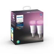 Philips Hue -  White/Color 9W Bluetooth E27 Lichtbron 2 pcs.