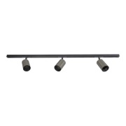 ANTIDARK - Designline Tube Kit PRO 3 Plafondlamp 1,9m Titanium/Zwart