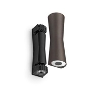 FLOS - Clessidra 20°+20° Buiten Wandlamp Donker Bruin