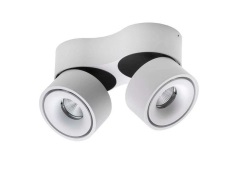 ANTIDARK - Easy Double W2100 LED Plafondlamp w/Hole 2700K White