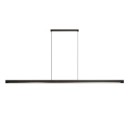 LIGHT-POINT - Inlay S1900 Lineaire hanglamp, zwart/aluminium