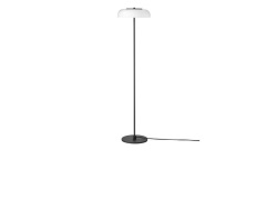 Nuura Aps - Blossi LED vloerlamp, hoogte 120 cm, zwart/opaal Nuura