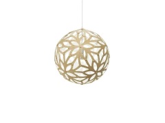 david trubridge - Floral Hanglamp Ø60 Wit 1 Kant