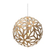 david trubridge - Floral Hanglamp Ø40 Wit 1 Kant