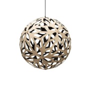 david trubridge - Floral Hanglamp Ø80 Zwart 1 Kant