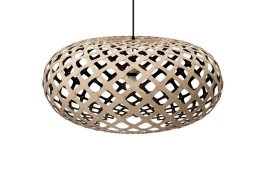 david trubridge - Kina Hanglamp Ø100 Zwart 1 Kant