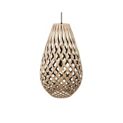 david trubridge - Koura Hanglamp H75 Zwart 1 Kant