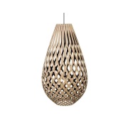 david trubridge - Koura Hanglamp H100 Zwart 1 Kant