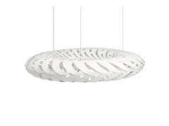 david trubridge - Maru Hanglamp Ø140 Wit 2 Kanten