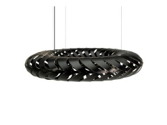 david trubridge - Maru Hanglamp Ø140 Zwart 2 Kanten